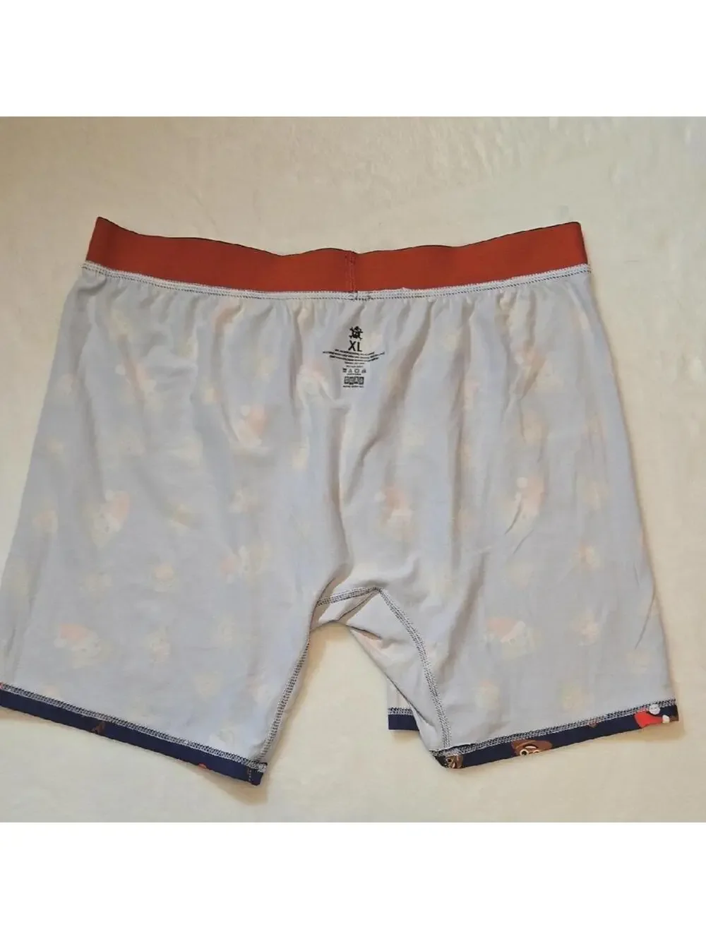SWAG Holiday-Themed Navy Boxer Briefs Size XL New